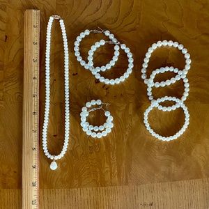 Pearl jewelry set